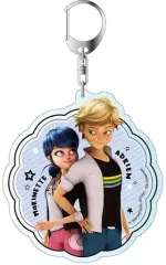 【中古】雑貨 A デカキーホルダー 「ミラキュラス レディバグ＆シャノワール」