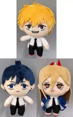 【中古】キーホルダー 全3種セット ボールチェーンマスコット 「TVアニメ『チェンソーマン』」