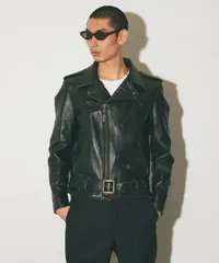 Schott JOURNAL STANDARD別注 217US SHEEP Modify 213RE 42 ショット ONE STAR ワンスター 茶芯 羊革 ライダースジャケット レザージャケット