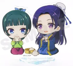 【中古】アクリルスタンド・アクリルパネル 猫猫＆壬氏(茶会) アクリルフィギュアスタンド 「薬屋のひとりごと」