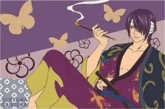 【中古】バッジ・ピンズ 高杉晋助 「銀魂 スクエア缶バッジコレクション」