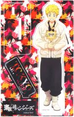 [Used] Acrylic Stand• Acrylic Panel: Hanagaki Takemichi & Mikey the Cat (Acrylic)Stand"Tokyo Revengers x RE:SHAZAM #4"
