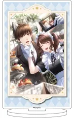 【中古】アクリルスタンド・アクリルパネル 14.ハク(萌えオオカミ出動中)公式イラスト アクリルスタンド 「恋とプロデューサー～EVOL×LOVE～」