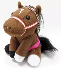 【中古】ぬいぐるみマスコット・ぬいぐるみバッジ ラヴズオンリーユー(2021ブリーダーズカップ フィリー＆メアターフ)  ぬいぐるみマスコット「アイドルホース Selection」