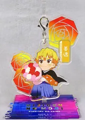 【中古】アクリルスタンド・アクリルパネル 我妻善逸 「ニジゲンノモリ×鬼滅の刃 第五弾 ぷらぷらアクリルスタンド」