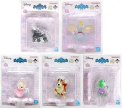【中古】キーホルダー 全5種セット ミニフィギュアチャーム～The pretty ones～ 「一番くじ Disney Dreaming Celebration」 E賞 