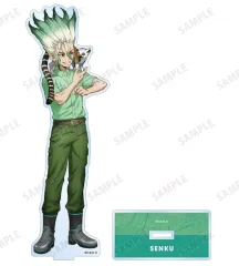【中古】アクリルスタンド・アクリルパネル 石神千空 描き下ろし 飼育係ver. BIGアクリルスタンド 「Dr.STONE×東武動物公園」