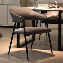 ニトリ 4001437 イジー2 肘付きダイニングチェア GY グレー 2脚入り 新品