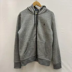 ポロバイラルフローレン ダブルニットジップフーディ フルジップ スウェット パーカー メンズ M ISItems【USED】【古着】【中古】50150606