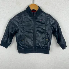 TOMMY HILFIGER トミーヒルフィガー ダウンジャケット バックロゴ ブラック 4サイズ 古着 子供服