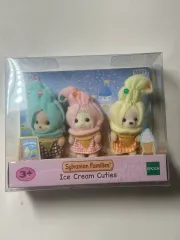 新品) シルバニアファミリー アイスクリーム トリオ