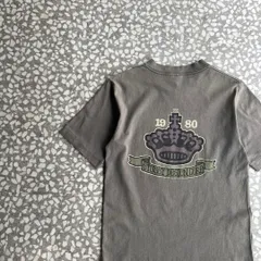 STUSSY / 80-90's old crown T-shirt オールドステューシー　クラウンロゴ　黒タグ　バックプリントTシャツ　ストリート