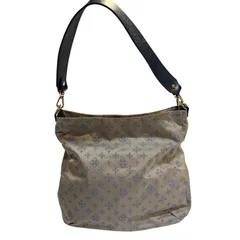 B077 russet ラシット モノグラム ナイロン 2WAY ショルダーバッグ ハンドバッグ レディース