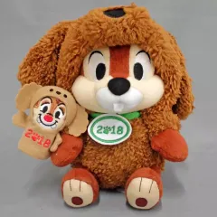 【中古】ぬいぐるみ チップ(戌) 干支ぬいぐるみ2018 「チップとデール」 東京ディズニーリゾート限定