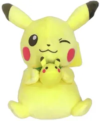 【中古】ぬいぐるみ ピカチュウ(大福) Pokemon Tea Party でっかいぬいぐるみ～和菓子コレクション～ 「ポケットモンスター」