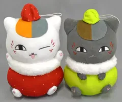 【中古】ぬいぐるみ 全2種セット でっかいぬいぐるみ～いちごニャンコ先生～ 「夏目友人帳」