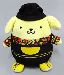 【中古】ぬいぐるみ ポムポムプリン BLACK CAT STREET BIGぬいぐるみ 「サンリオキャラクターズ」 ラウンドワン限定