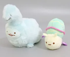 【中古】ぬいぐるみ とかげ(とかげのおかあさん)＆にせつむり(たぴ星) てのりぬいぐるみセット すみっコぐらしコレクション ふしぎなおともだちテーマ 「すみっコぐらし」