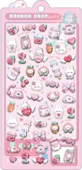 ももいろボンボン　クーリア シール ボンボンドロップシール 91056　兵庫倉庫