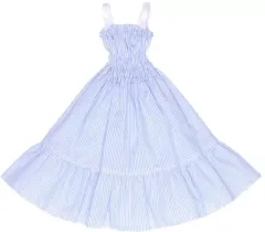 【中古】ドールアクセサリー AZO2用 サンシャインワンピース(ブルーストライプ)のサムネイル