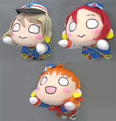 [중고] 봉제 장난감 전 3 종 세트 잠자는 봉제 인형 "2 학년-HAPPY PARTY TRAIN"[러브라이브! 선샤인!!]