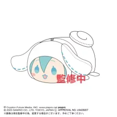 【中古】ぬいぐるみ 初音ミク(シナモロール着ぐるみ) ぽてコロマスコットMsize 「初音ミク×シナモロール」