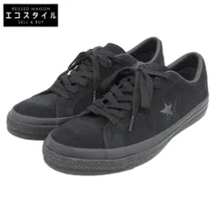 CONVERSE コンバース 美品 ONE STAR SUEDE ワンスター スエード スニーカー シューズ メンズ ブラック27.5cm 33702081 25SS 9(US)