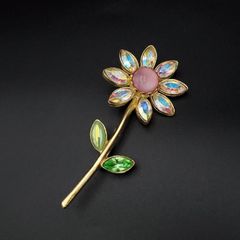 Christian Lacroix ブローチ ペンダントトップ カラーストーン - メルカリ