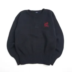 80s 90s Polo by Ralph Lauren wool logo knit sweater ポロ バイ ラルフローレン 厚手 ウール ローゲージ ニット セーター