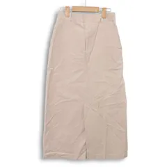 GLOBAL WORK グローバルワーク 秋冬 ストレッチ コーデュロイ★ タイト ストレート マキシ スカート Sz.M レディース