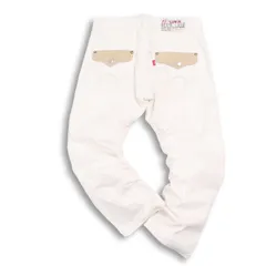 EDWIN エドウィン EB0004 BLUE TRIP★ ストレッチ ホワイト デニム パンツ ジーンズ Sz.34 メンズ 白 大きいサイズ