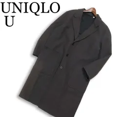 UNIQLO U ユニクロ ユー ルメール 秋冬★ ダブルフェイス オーバー コート Sz.S メンズ 灰 グレー