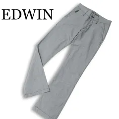 EDWIN KHAKI エドウィン K5531 通年 ストレッチ★ 千鳥柄 ブーツカット トラウザー パンツ Sz.S　メンズ