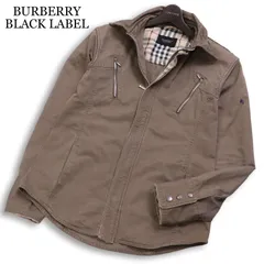 BURBERRY BLACK LABEL バーバリー ブラックレーベル ダメージ加工★ ノバチェック ホース刺繍 ジャケット Sz.L メンズ