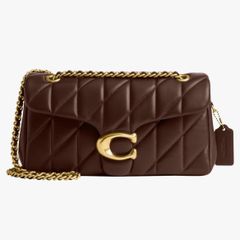 新品】COACH タビー ショルダー バッグ 26キルティングメープル