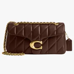 コーチ       COACH       CP150    タビー ショルダー バッグ 26 キルティング メープル ブラウン 茶色