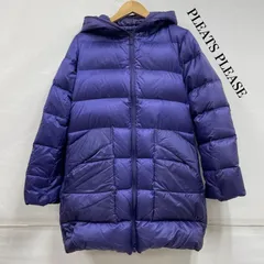 プリーツプリーズ ISSEY MIYAKE イッセイミヤケ フーデッド ロング ダウン コート ジップアップ レディース 3 ISItems【USED】【古着】【中古】50150601のサムネイル