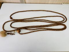 天然石彫刻ビーズ タッセル付きネックレス 中国古美术 - メルカリ
