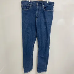 GU ジーユー　デニムパンツ　ブルー系　定番　シンプル ボトムス  スキニー パンツ カジュアルパンツ