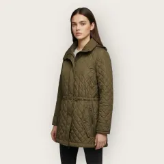 S/ バーバリー キルティング ノヴァチェック 軽量 ダウンジャケット