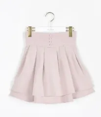 エブリン ダブル フレア ミニスカート 正規品 ピンク 日本ブランド 量産型