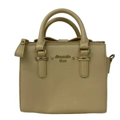 Samantha Vega(サマンサベガ) ハンドバッグ - ベージュ リボン レザー