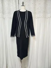 ブラック ニット セットアップ