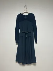 SJSJ22 텍스쳐 블록 벨티드 맥시 ONE PIECE