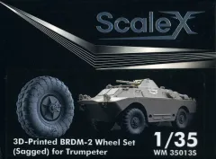 2026年最新】1/35 BRDM-2 ホイールセット ディティールアップパーツ