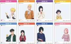[중고] 캐릭터 카드 전 8 종 세트 [아크릴 카드 BORUTO-볼트- NARUTO NEXT GENERATIONS 02. 피크닉 ver. 신작 일러스트]