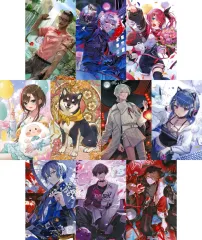 【中古】キャラカード 全10種セット 「バーチャルYouTuber にじさんじ ノスタルジアコレクション ランダムコレクションカード Dグループ」 にじさんじオフィシャルストア 4周年記念