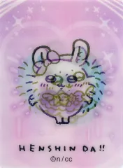 【中古】キャラカード モモンガ 「ちいかわ まじかるちいかわ トレーディング HENSHIN!! レンチキュラーカード」