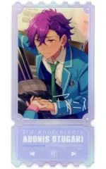 【中古】キャラカード [単品] 乙狩アドニス チケット風アクリルカード 「あんさんぶるスターズ!!」 中国版・韓国版3周年記念 課金返礼品
