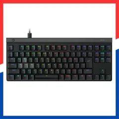 【数量限定】TKL 薄型 ゲーミングキーボード RAPID G515-TKL-RTBKd アクチュエーションポイント 調整可能 G515 日本語配列 押下圧 35g ラピッドトリガー 有線 テンキーレス 磁気式アナログスイッチ G ロープロファイル LIGHT